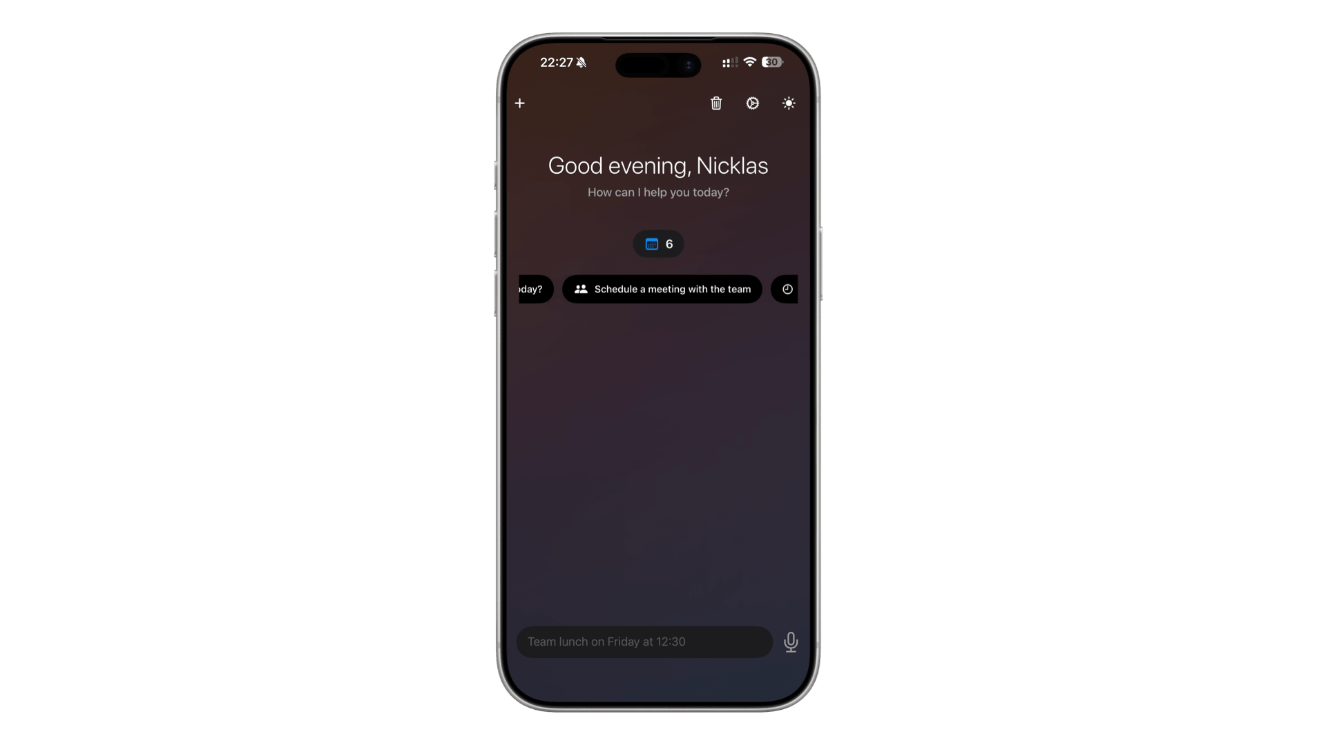 Auri iPhone (Dark)