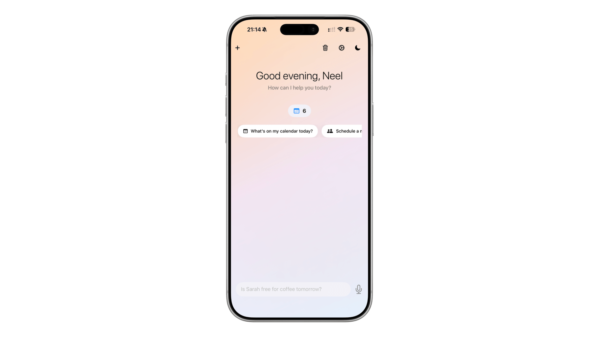 Auri iPhone (Light)